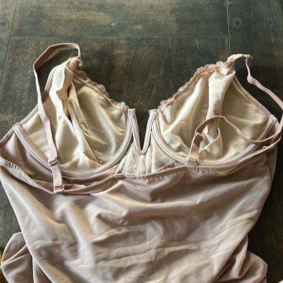 Popilush Lace Shapewear Bodysuit Tummy Control Backless V Neck Thongs Sh… - Picture 8 of 15